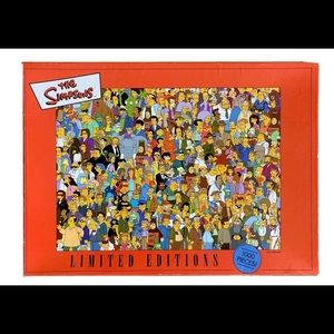 The SIMPSONS - 2001- RARE - 1000 Piece Jigsaw Puzzle Limited Edition - SEALED